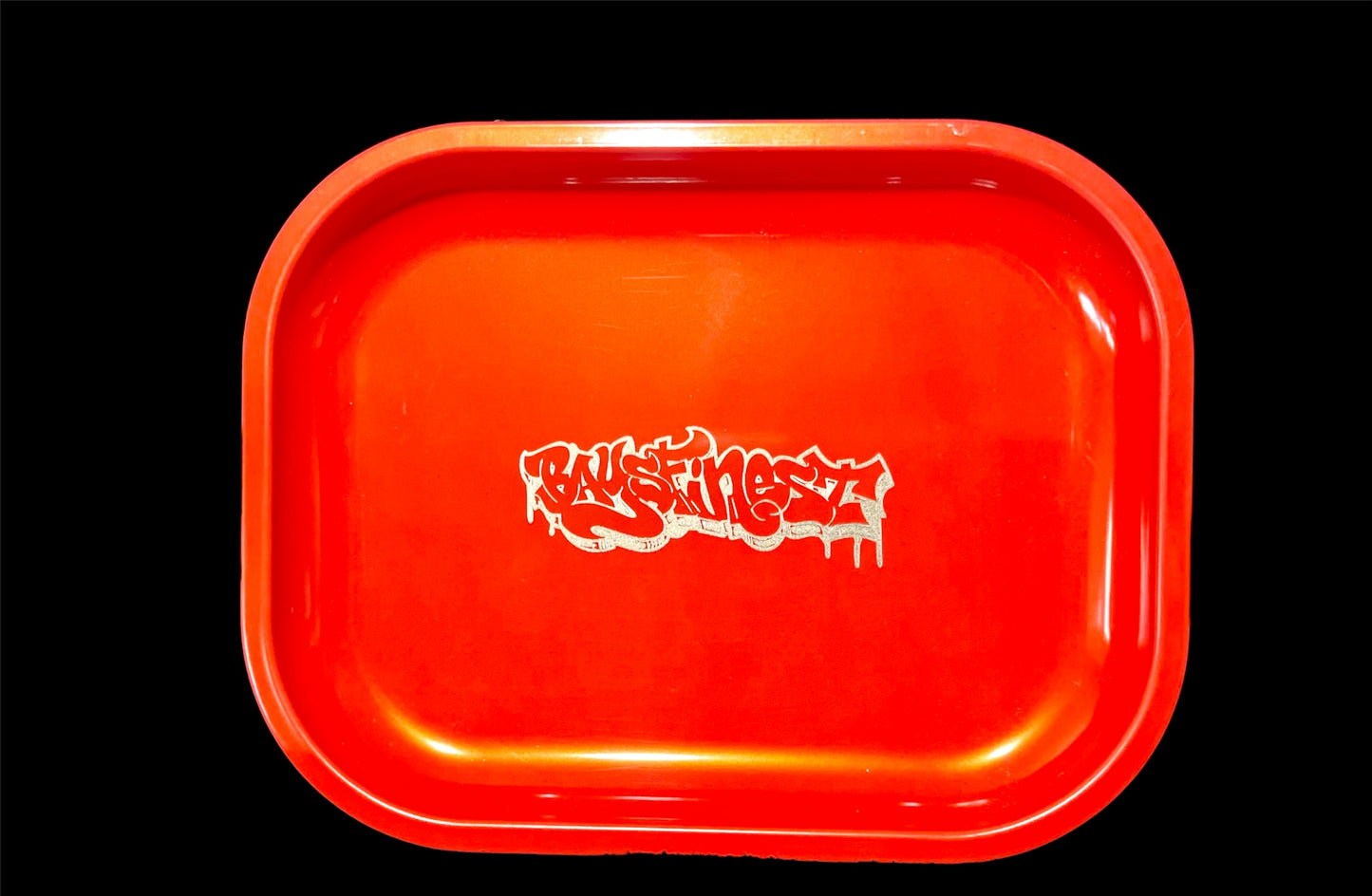 Orange Baysfinest Rolling Tray (tin)