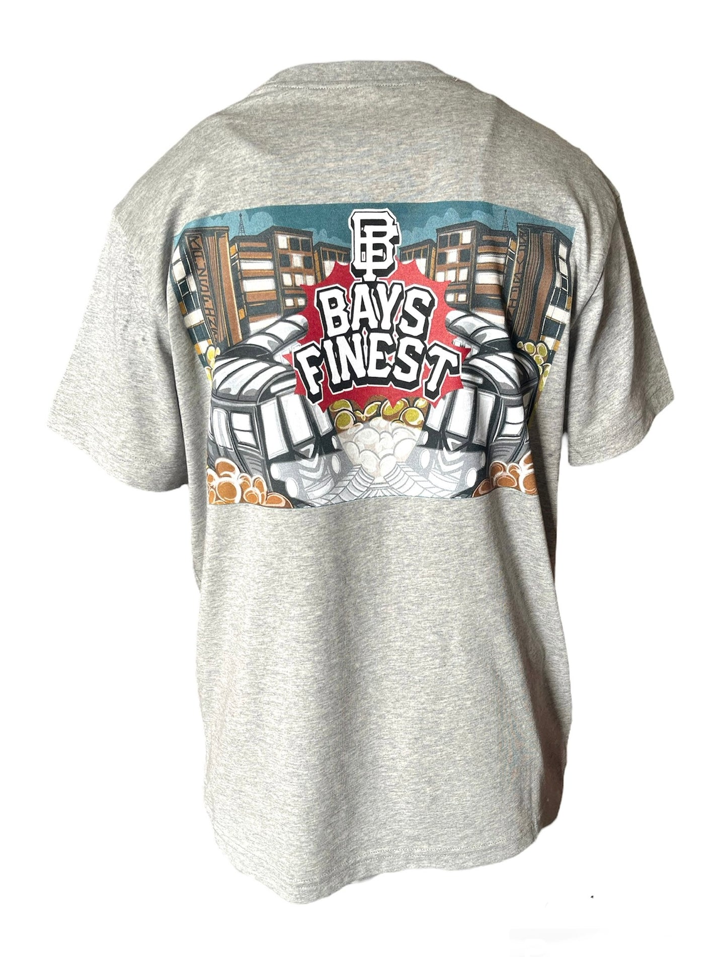 Grey Short Sleeve “Muni” T-Shirt