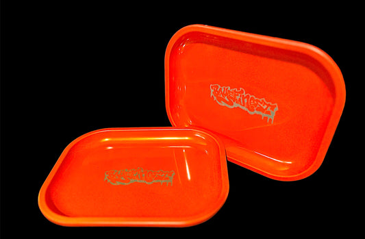 Orange Baysfinest Rolling Tray (tin)