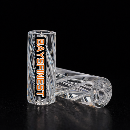 Glass spiral tip