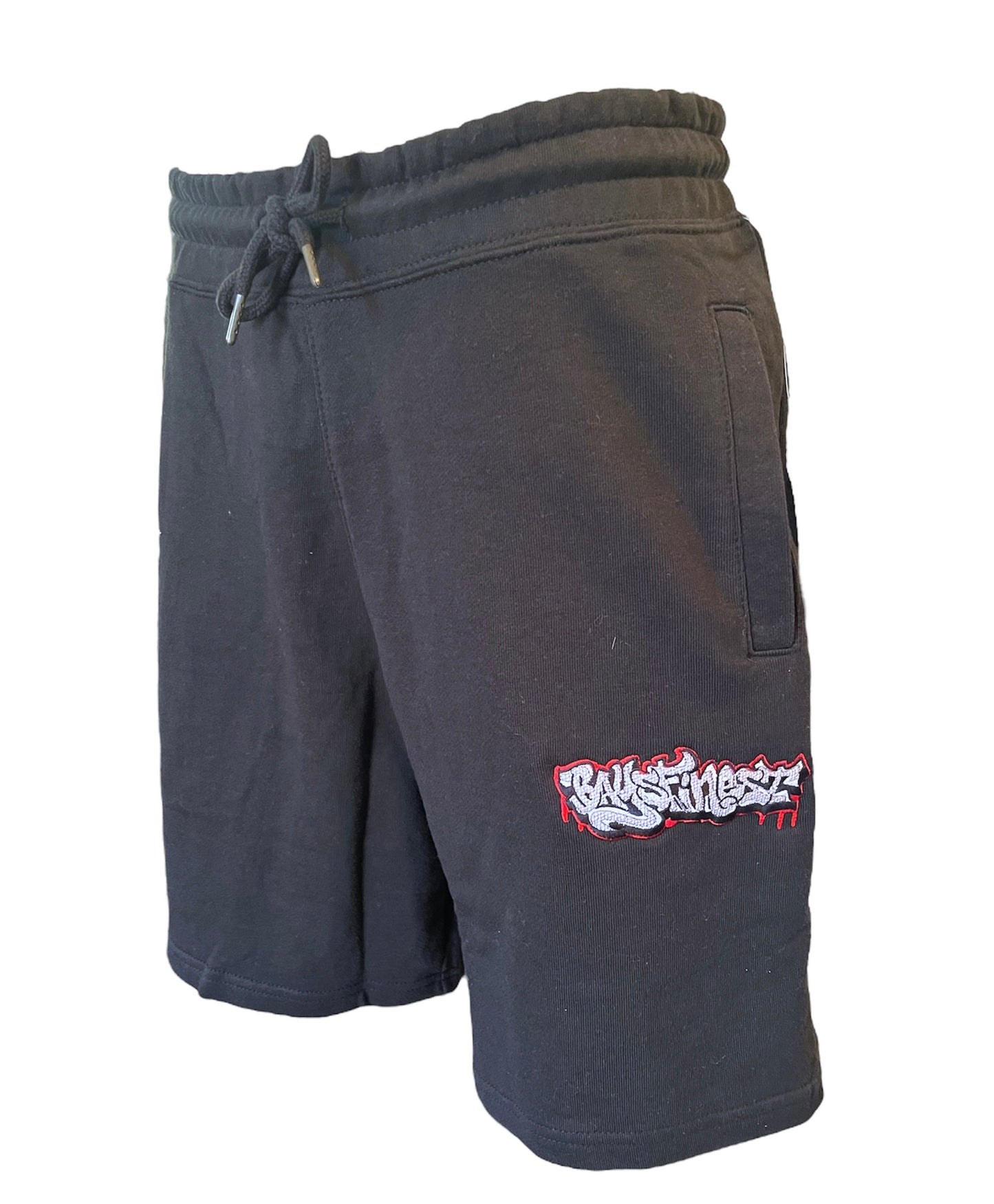 Black sweat shorts