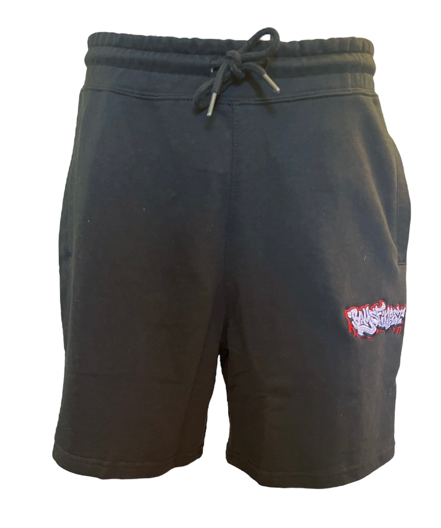 Black sweat shorts