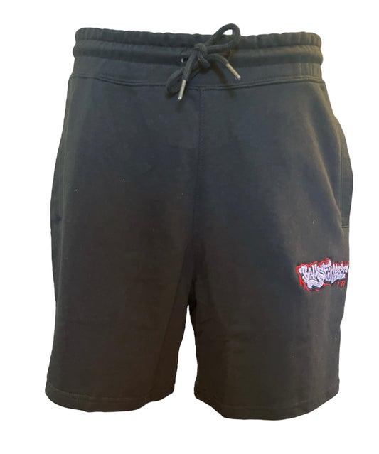 Black sweat shorts